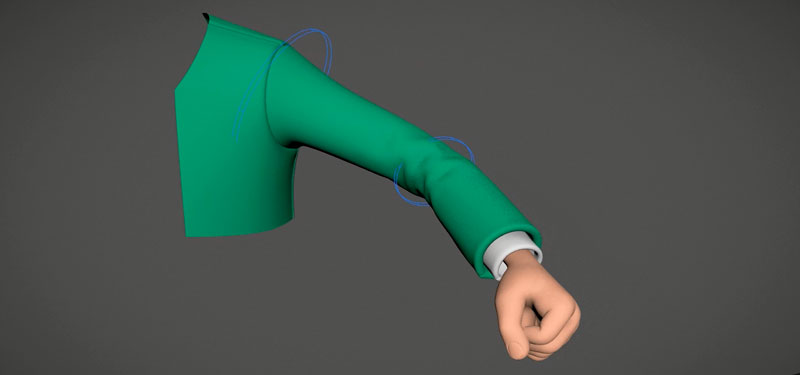 Simple Cloth Deformation Trick
