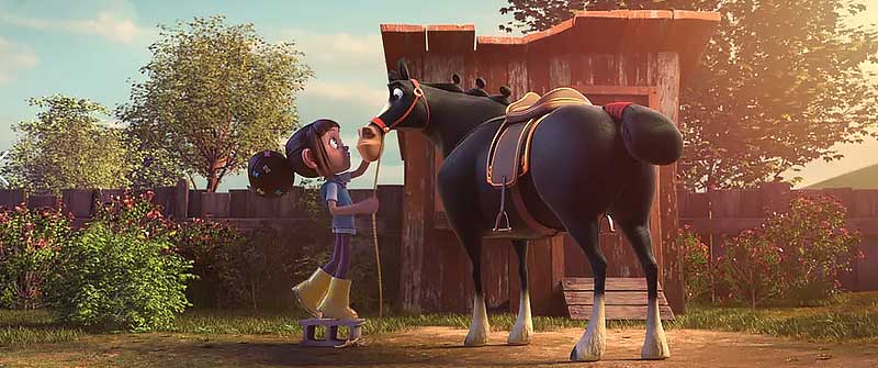 Cartoon horse 3D rig